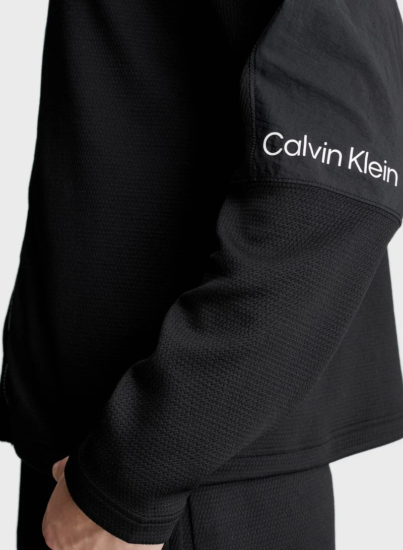 Calvin Klein Sports Logo Hoodie