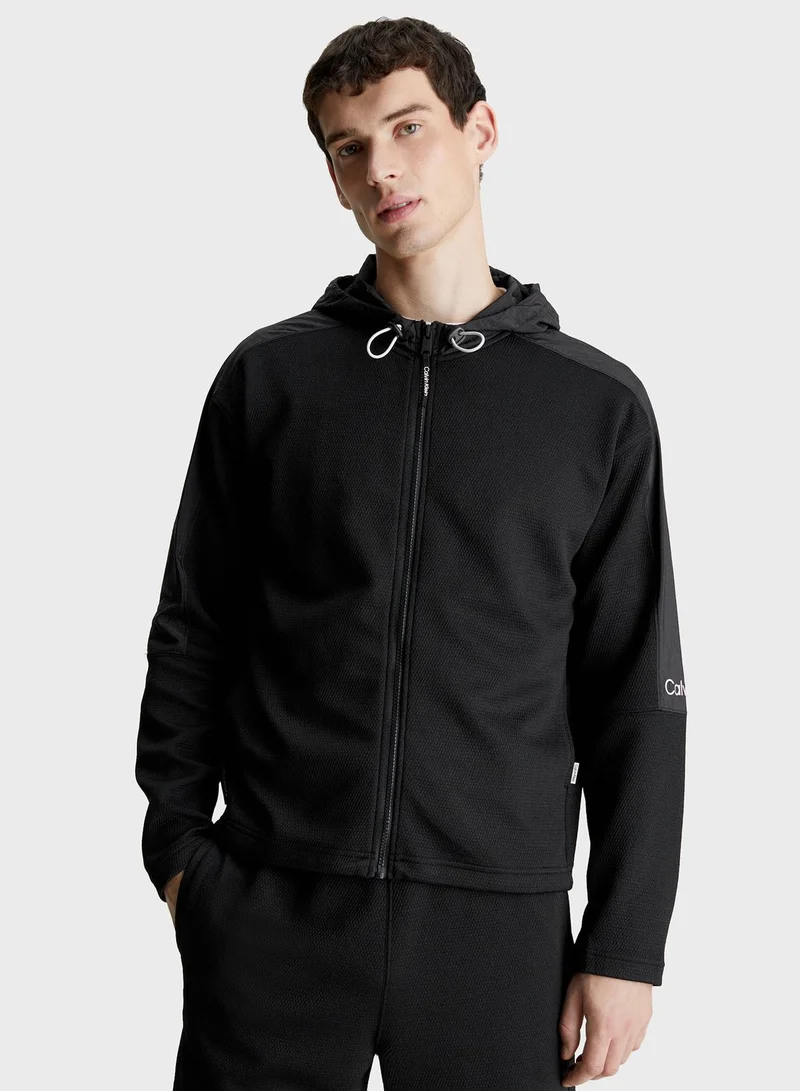 Calvin Klein Sports Logo Hoodie