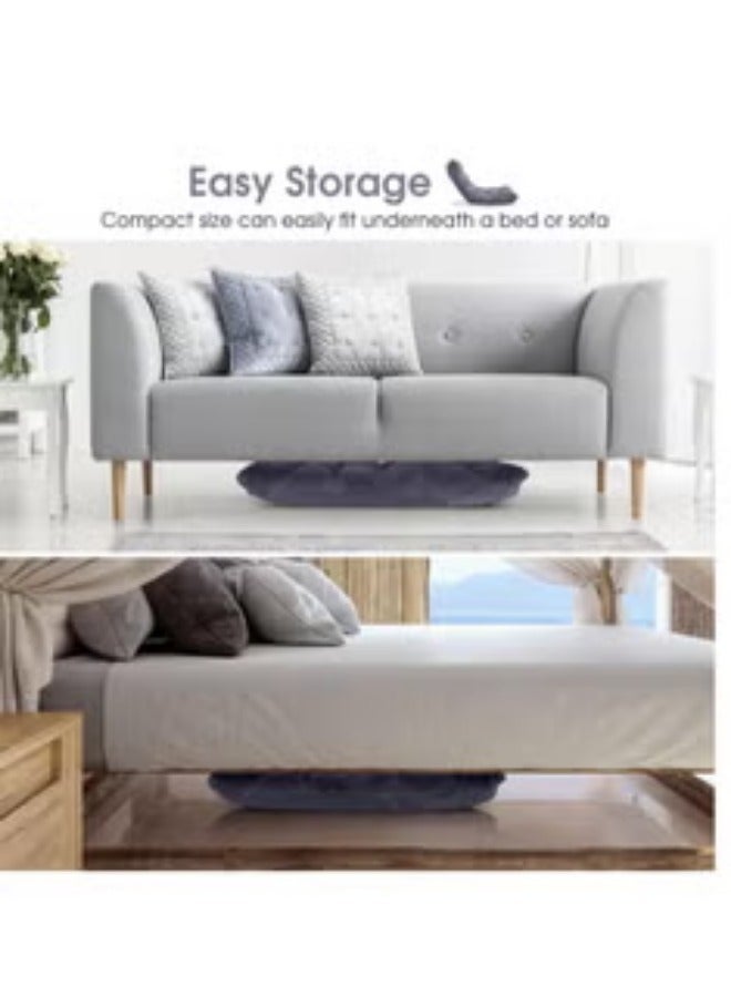 سمارت هوم كرسي أرضي فاخر قابل للطي  – ، مريح للاسترخاء ، دعامة ظهر مريحة، طي سهل للتخزين، مثالي لغرفة المعيشة والألعاب - Image 5