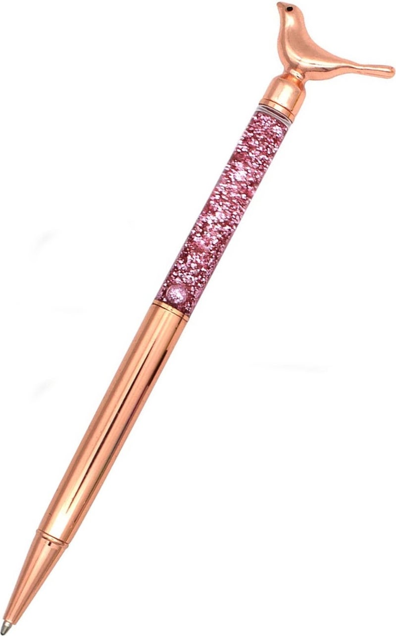 Tusah Glitter Ballpoint Pen Bird Headed Baby Keychain Without Box 1 Piece  - Image 2
