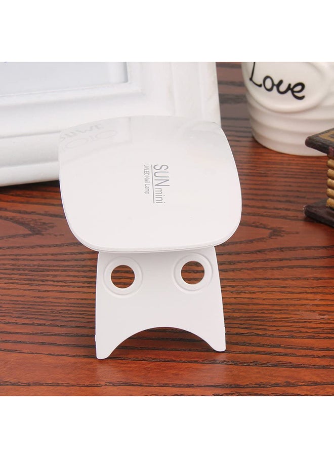 brunson Nail Dryer Lamp Mini 6W Nail Dryer Led Uv Lamp Micro Usb Gel Varnish Curing Machine Gel Based Polish Usb Power With 45S/60S Timer Setting Pink Miniled001  - Image 5