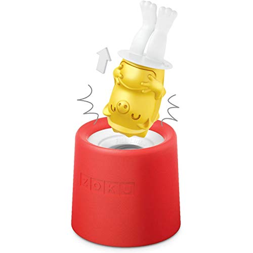 Zoku Premium Hedgehog Ice Pop Mold Silicone Ice Cream & Ice Cube Mould | BPA-Free, Reusable Mould for Kids | Easy-Release Cute Freezer Mold for Fun Homemade - Image 4