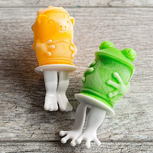 Zoku Premium Hedgehog Ice Pop Mold Silicone Ice Cream & Ice Cube Mould | BPA-Free, Reusable Mould for Kids | Easy-Release Cute Freezer Mold for Fun Homemade - Image 5