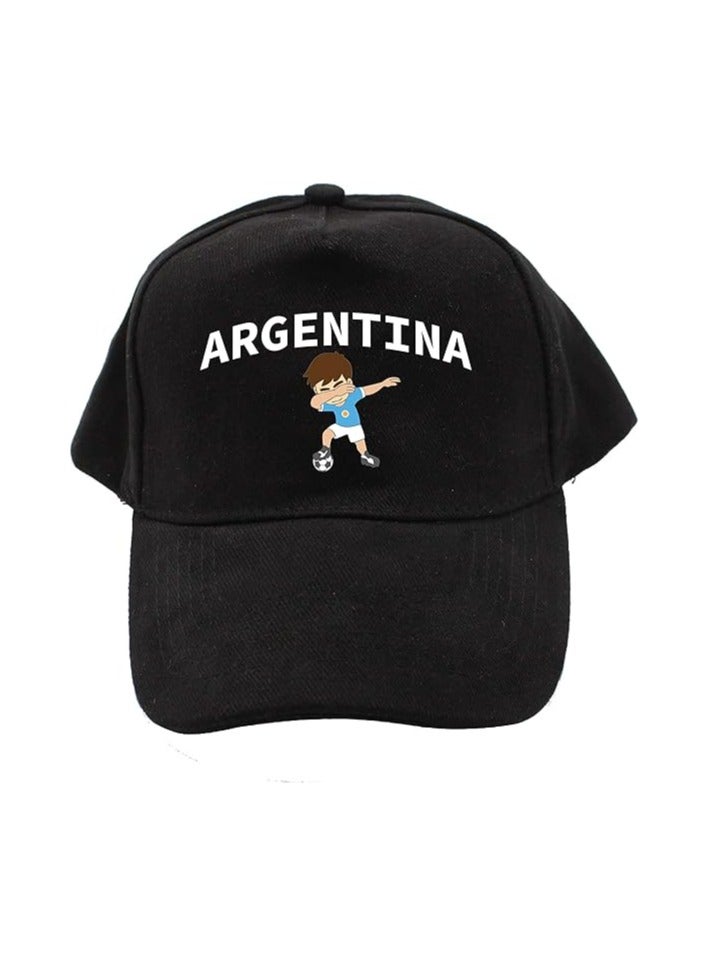 Argentina Sports Cap With Adjustable Velcro Closure For Kids Unisex  - Image 1