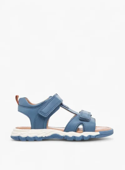 جونيورز Boys Stitch Detail Floaters With Hook And Loop Closure