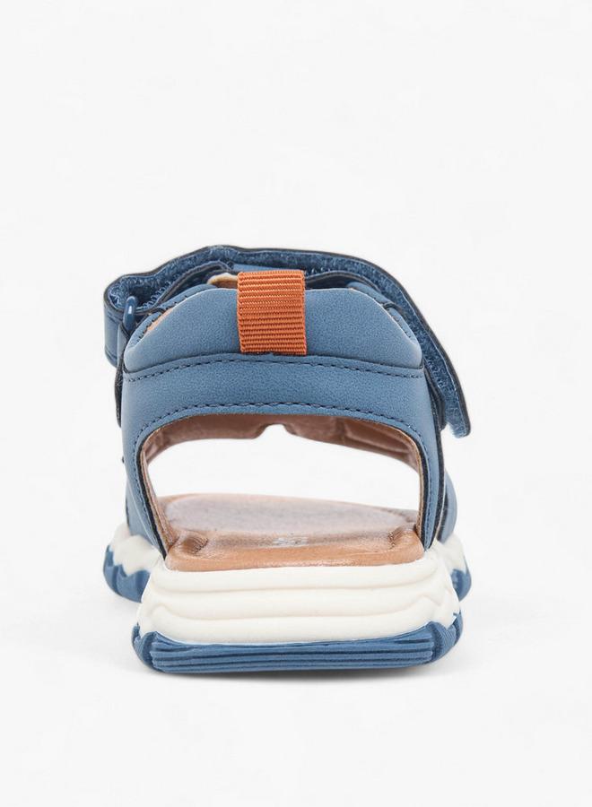 JUNIORS Boys Stitch Detail Floaters With Hook And Loop Closure - Image 4