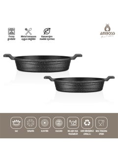 AMBOSS Astral 2 Piece Cast Iron Pan Set (18 / 22 Cm)  - Image 4