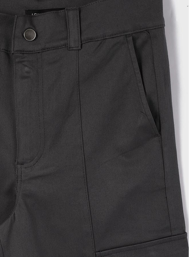 LC WAIKIKI Comfortable Fit Straight Wide Leg Women's Cargo Pants - Image 3