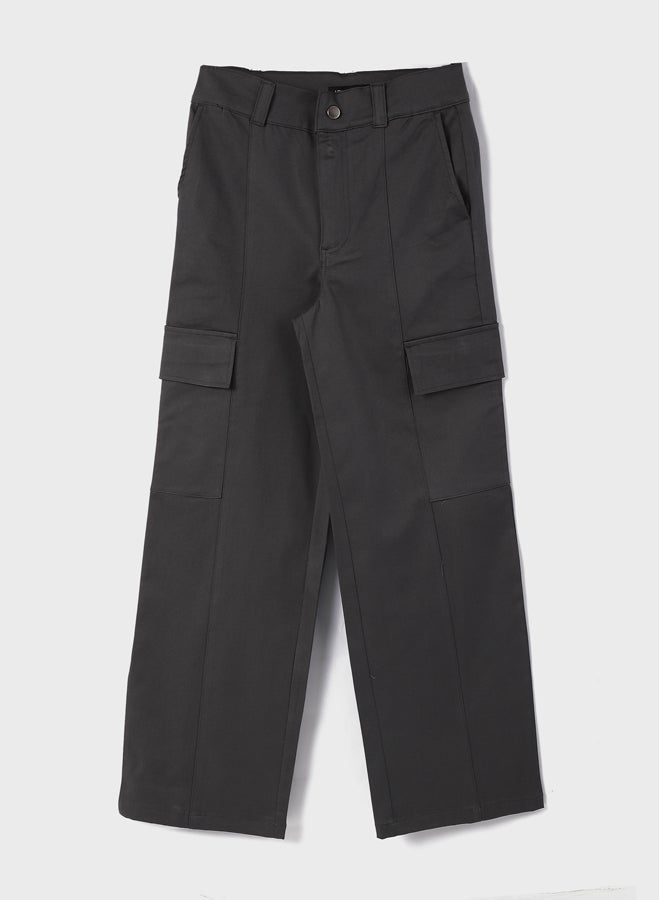 LC WAIKIKI Comfortable Fit Straight Wide Leg Women's Cargo Pants - Image 1