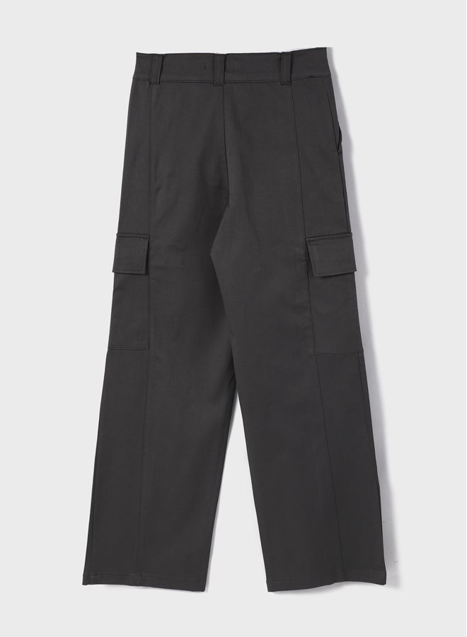 LC WAIKIKI Comfortable Fit Straight Wide Leg Women's Cargo Pants - Image 2