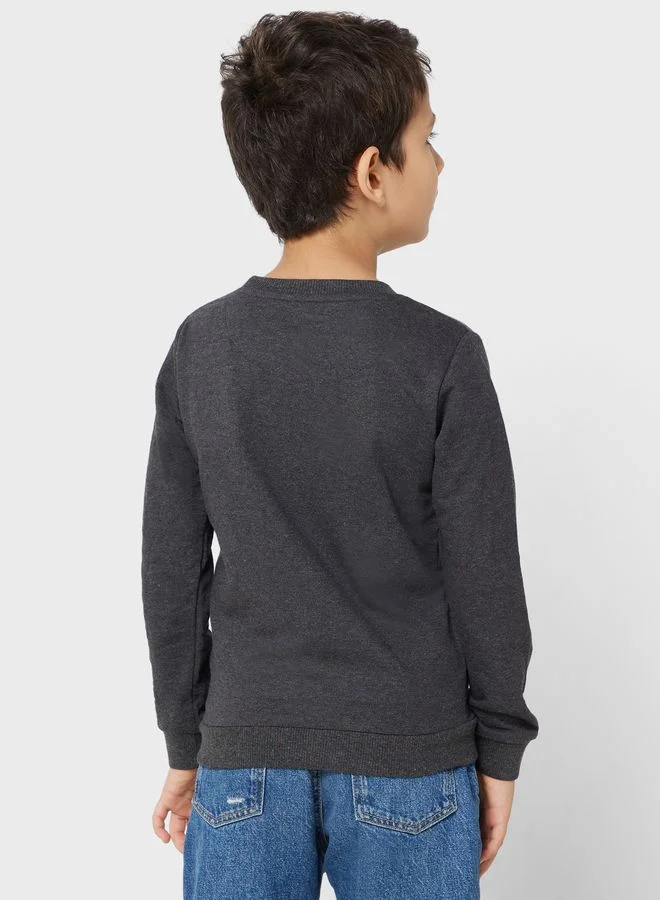 Pinata Boys Text Printed Sweatshirt