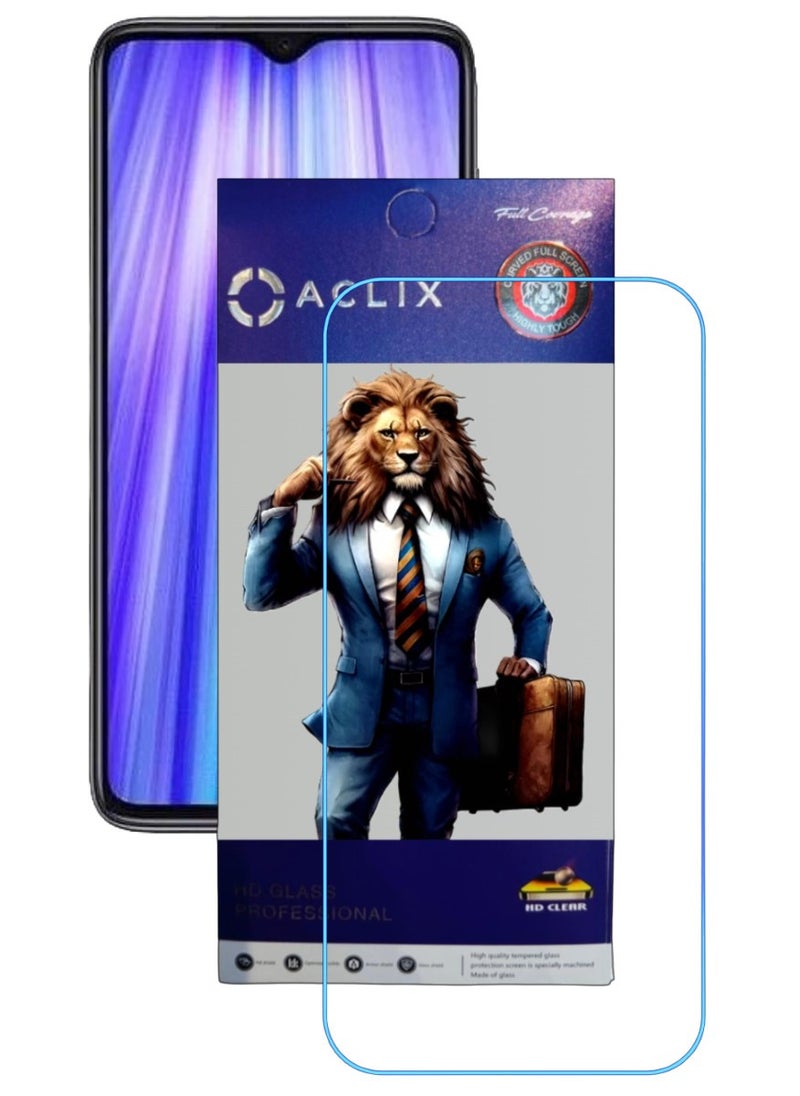 ACLIX Antistatic ESD Dustproof Premium Quality High Definition Clear Tempered Glass Screen Protector Designed For Xiaomi Redmi Note 8 Pro - Image 1