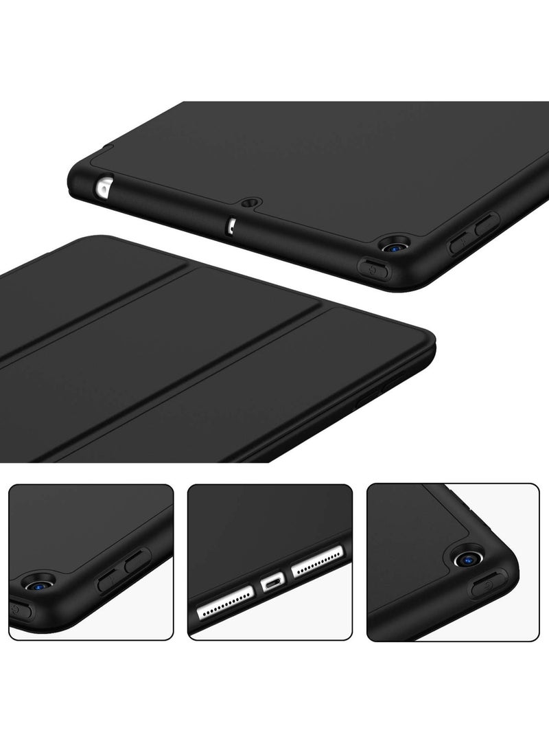 MIGOFAST iPad 9.7 Case 2018 2017 Model 6th 5th Generation Smart Cover with Pencil Holder and Soft Baby Skin Silicone Back and Full Body Protection Auto Wake Sleep Cover - Image 2