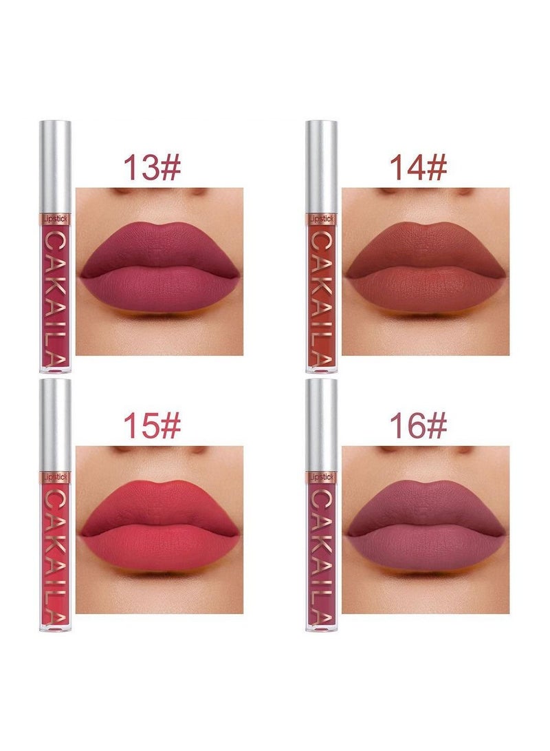 CAKAILA Six Pieces Liquid Matte Lipstick Set - Image 3