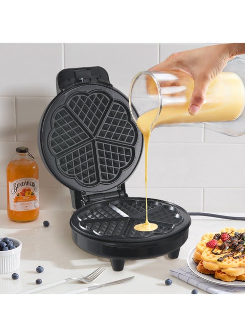 Mini Heart Shape Waffle Machine Deep Fill Non-Stick Coating Waffle Maker
