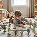 Gemini&Genius GeminiGenius Plant Action Figure Toys for Kids Prehistoric Jungle Trees Figure Cycas Toys Sago Palm Plant Toy2Pcs DIY Sago Palm Plant Kit Educational or Decorative Cycas Plant Model - Image 4
