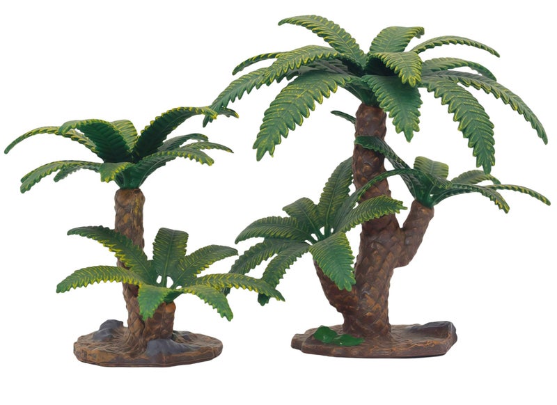 Gemini&Genius GeminiGenius Plant Action Figure Toys for Kids Prehistoric Jungle Trees Figure Cycas Toys Sago Palm Plant Toy2Pcs DIY Sago Palm Plant Kit Educational or Decorative Cycas Plant Model - Image 3