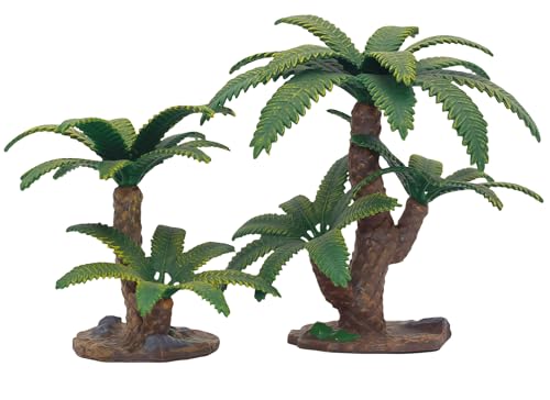 Gemini&Genius GeminiGenius Plant Action Figure Toys for Kids Prehistoric Jungle Trees Figure Cycas Toys Sago Palm Plant Toy2Pcs DIY Sago Palm Plant Kit Educational or Decorative Cycas Plant Model - Image 1