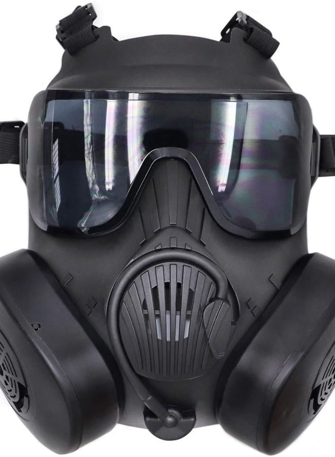 NECHARI نظارات واقية كاملة الوجه M50 Airsoft لحماية العين قناع غاز على شكل جمجمة مزيف - Image 1