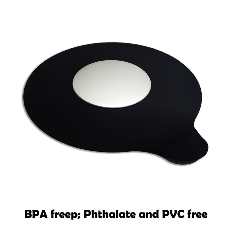 Seatery Bathroom Sink Stopper  Tub Stopper  Bathtub Drain Stopper  Bath Tub Plug  Bathtub Drain Cover  Bathtub Drain Plug  Sink Drain Cover  Sink Plug Black - Image 3