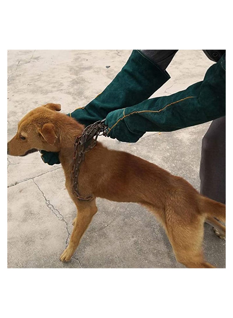 KASTWAVE 1 Pair Animal Handling Anti-bite Scratch Gloves for Reptile Pet Bite Resistant Protective Glove - Image 2