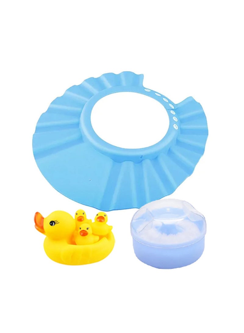 STAR BABiES Baby Essentials Pack Pack Of 7 With Caddy Diaper Bag Free Blue - Image 4