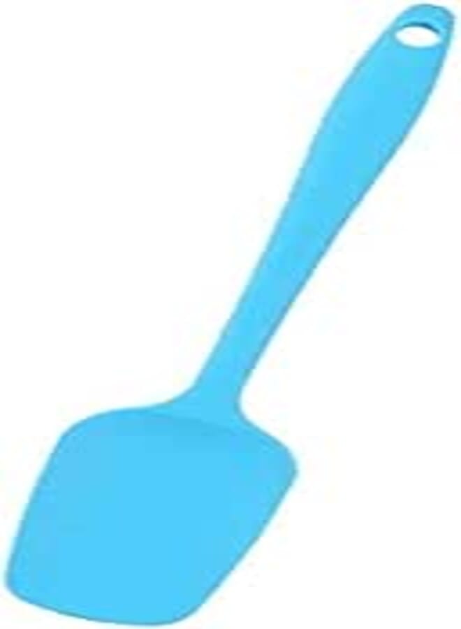 Generic Silicone Spatula - Heat Resistant Kitchen Spatula - Cooking, Mixing, Baking - Blue - 27 cm