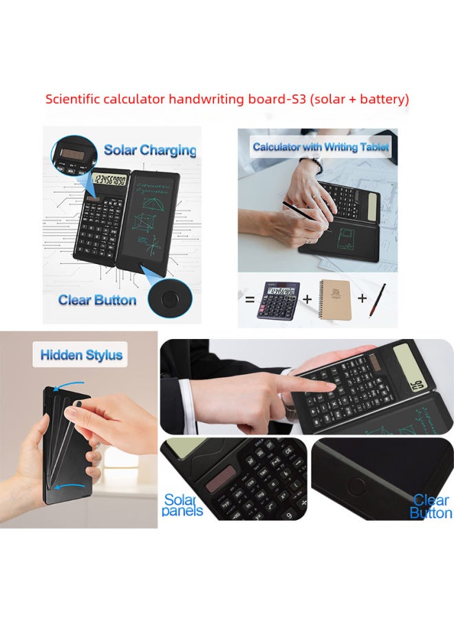 Calculator Handwriting Board Smart Mini Portable Office Special Function Scientific Solar Calculator - Image 3