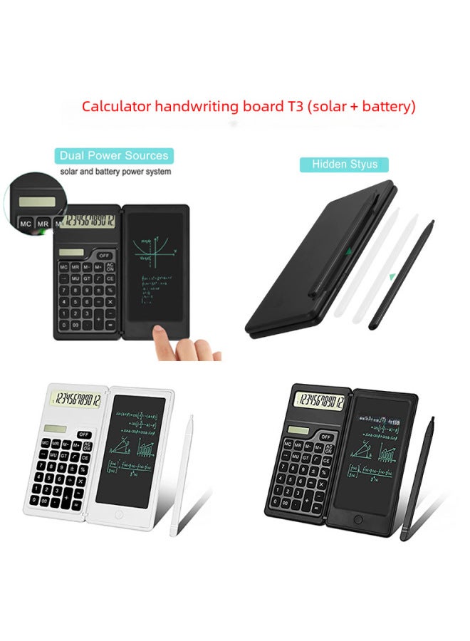 Calculator Handwriting Board Smart Mini Portable Office Special Function Scientific Solar Calculator - Image 4