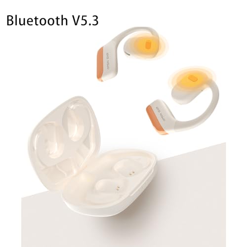 XIMAND Open Ear Wireless Bluetooth Headphones Stereo Sound Air-Conduction with Charging Case,IPX5 Sweat Resistant, 28 Hours Playtime,Lightweight Sport Earbuds,New 2025 - Image 4