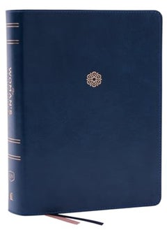 KJV WOMANS STUDY BIB LEATHERSOFT BLUE RE 