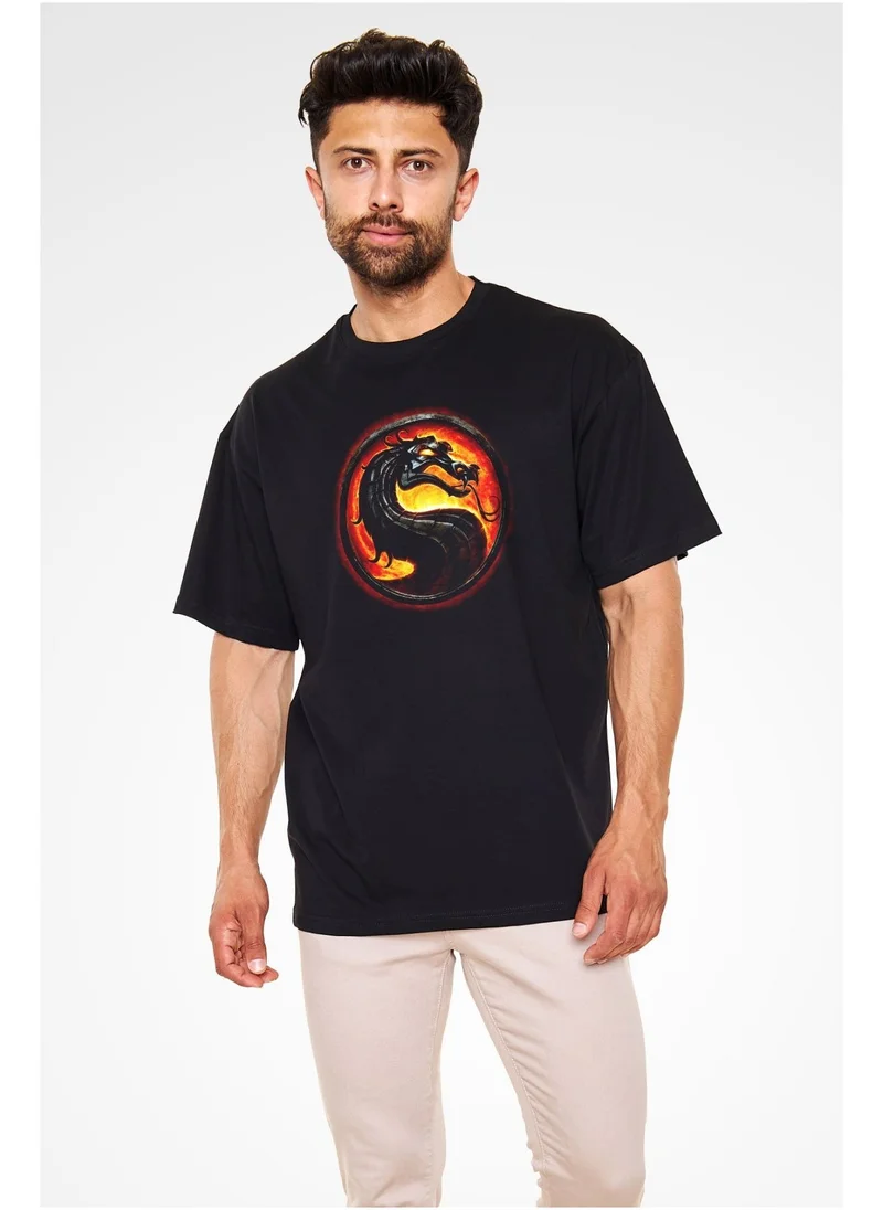 trendyol Mortal Kombat Crew Neck T-Shirt