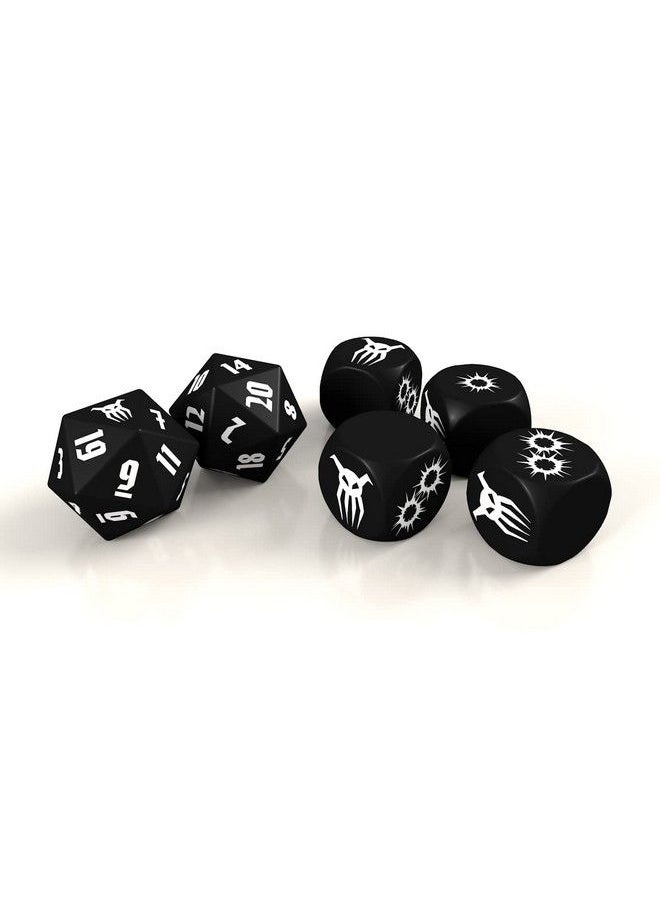 Modiphius - Achtung! Cthulhu 2D20: Sun Dice Set Multicolour - Image 1