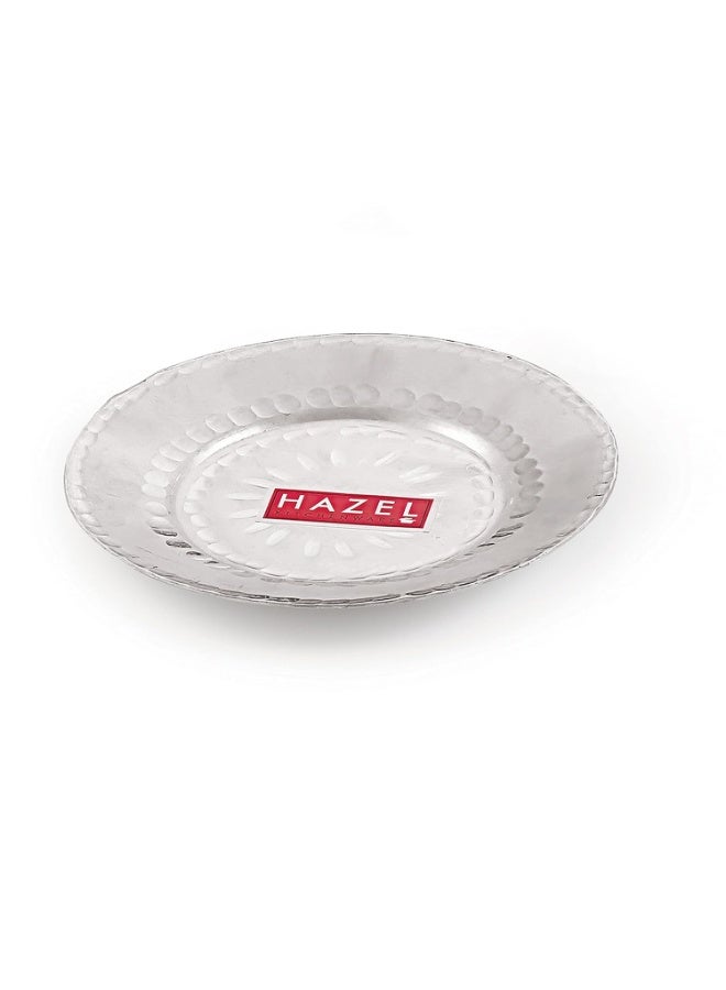 HAZEL Aluminium Langdi Patila Pot with Lid Hammered Finish Round Bottom Boiling Tope Vessels Bhagona Dekchi (5, 900 ML, 1300 ML, 1700 ML, 2100 ML, 2700 ML) - Image 2