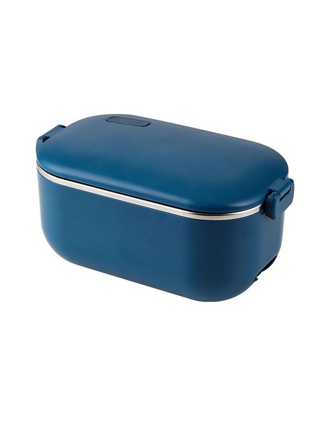 1.0L Heated Electric Lunch Box Car Truck Food Warmer Food Grade 304 Stainless Steel Container Portable Lunch Heater Bento Box Blue