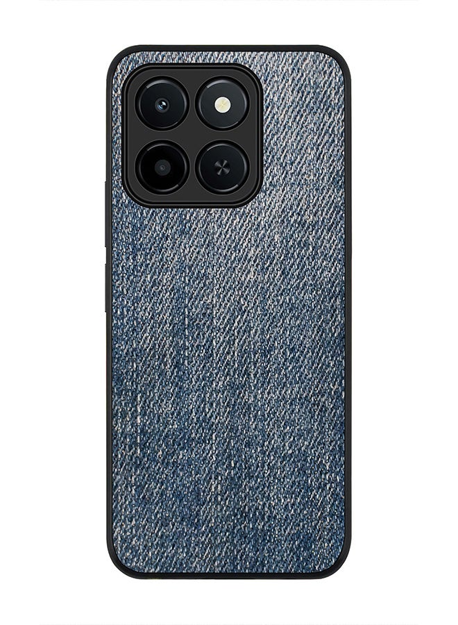 For Honor X6c Case,Slim fit Camera Protection, Shockproof Thin Phone cover  - Dark Denim Print