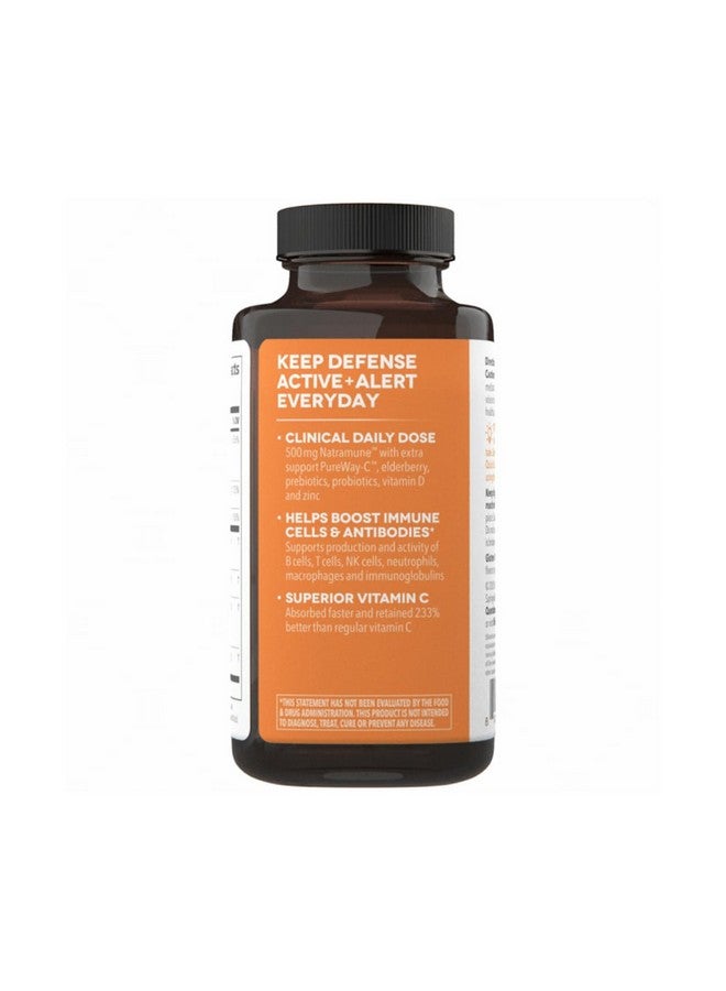 لايف سيزنز لايف سيزونز كلينيكال إيمونيتي - تعزيز يومي - معزز لجهاز المناعة - بريبيوتيك + بروبيوتيك - يزيد الأجسام المضادة والخلايا المناعية - توت العليق، زنك، ناترامون، وفيتامين سي + د3 - 60 كبسولة - Image 4