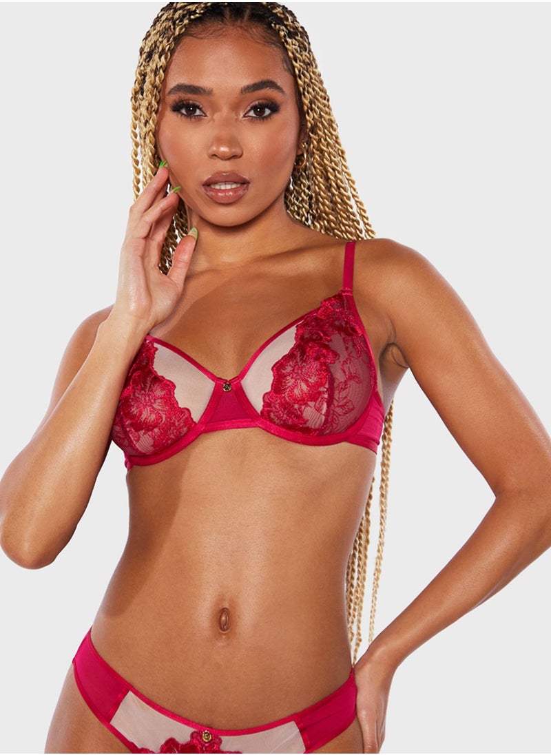 Boux Avenue - High Apex Floral Brief - Image 1