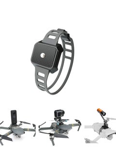 Y&D Multifunctional Fixture Mount Extension Drone Camera Adapter for Mavic 3/Air 2s/2/Pro 2 Compatible with Insta360 Osmo Action Flight Light LED Display 