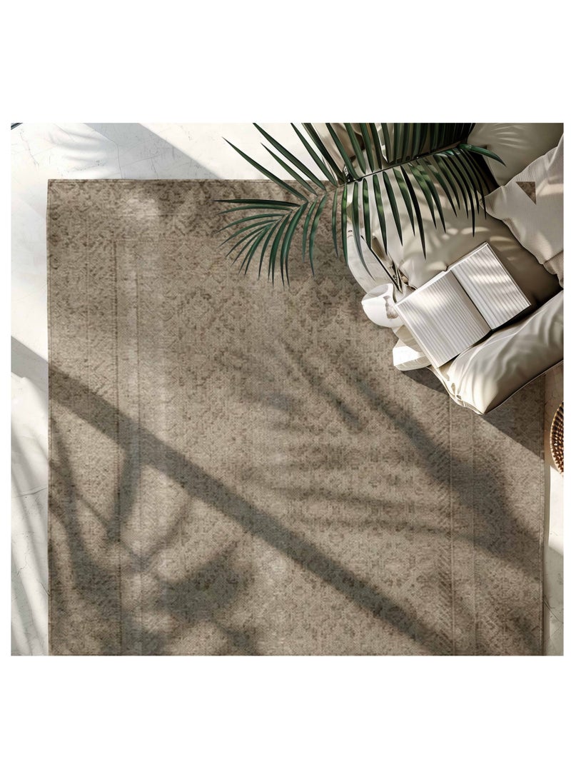 Alkaffary SOFI rug by Alkaffary with a special vibe that matches your carpet decor, 2.00x2.90, Dark Beige  - Image 1