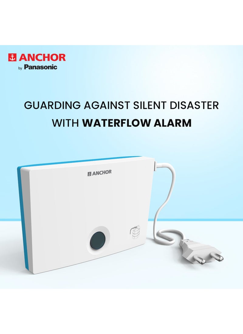 Anchor Anchor by Panasonic Water Tank Overflow Alarm Bell Human Voice with Buzzer Water Tank Alarm Bell White 38908  - Image 5