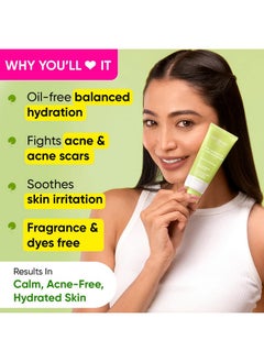 Dot & Key Dot & Key Niacinamide + CICA (Centella) Oil Free Moisturizer for Acne Prone Skin | Oil Free & Lightweight | Fades Dark Spots & Blemishes, Soothes Redness | Acne Cream | For Oily Acne Prone & Sensitive Skin | 50gm  - Image 2