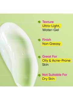 Dot & Key Dot & Key Niacinamide + CICA (Centella) Oil Free Moisturizer for Acne Prone Skin | Oil Free & Lightweight | Fades Dark Spots & Blemishes, Soothes Redness | Acne Cream | For Oily Acne Prone & Sensitive Skin | 50gm  - Image 4