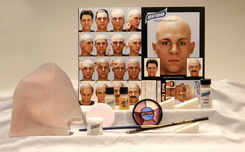 Graftobian Graftobian Complete Latex Bald Cap Kit with Instructions 