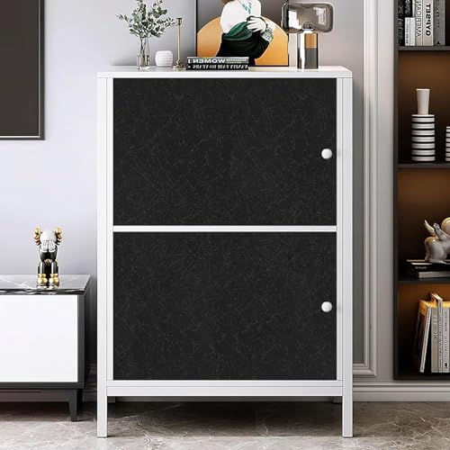 AADIVY® 45×100 Cm, Silk Black Wallpaper for Walls Waterproof Vinyl Film Self Adhesive Peel & Stick 3D Embossed Hexagon Design Kitchen, Cabinet, Furniture PVC Lamination Roll. - Image 4