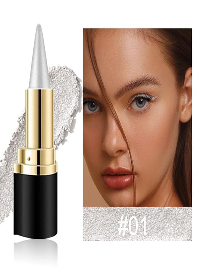 BANGFENG 2Pcs Ultra-Pigmented Black&Silver Eyeliner - delineador de ojos for Bold, Goth-Inspired Looks, Waterproof & Smudge-Proof Formula, Long-Lasting & Intense Color for Dramatic and Smoky Eyes Makeup - Image 3