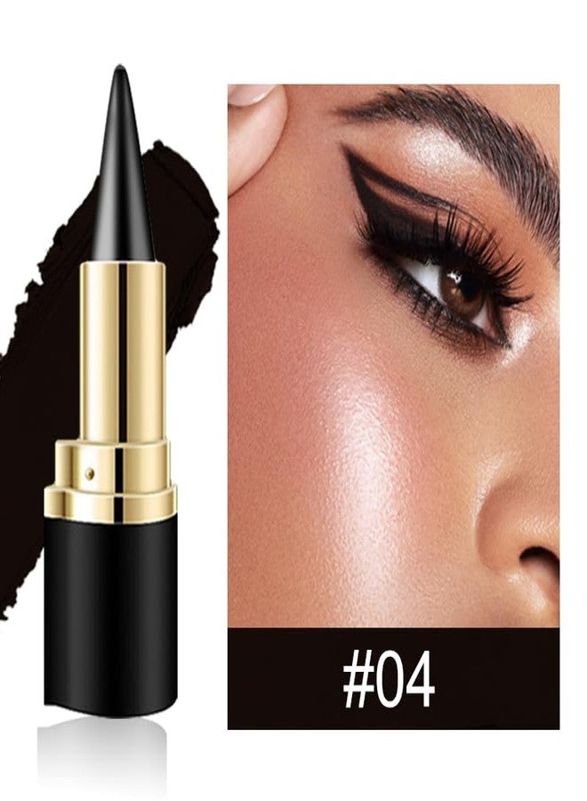 BANGFENG 2Pcs Ultra-Pigmented Black&Silver Eyeliner - delineador de ojos for Bold, Goth-Inspired Looks, Waterproof & Smudge-Proof Formula, Long-Lasting & Intense Color for Dramatic and Smoky Eyes Makeup - Image 2