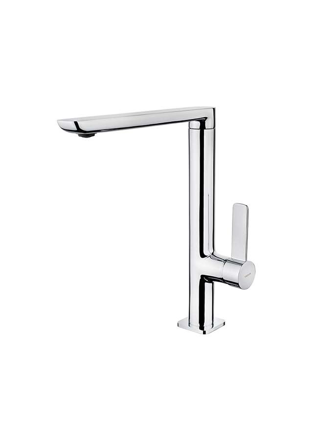 TEKA Fo 915 Minimalistic Single Lever Kitchen Tap With High Swivel Spout Chrome - Image 1
