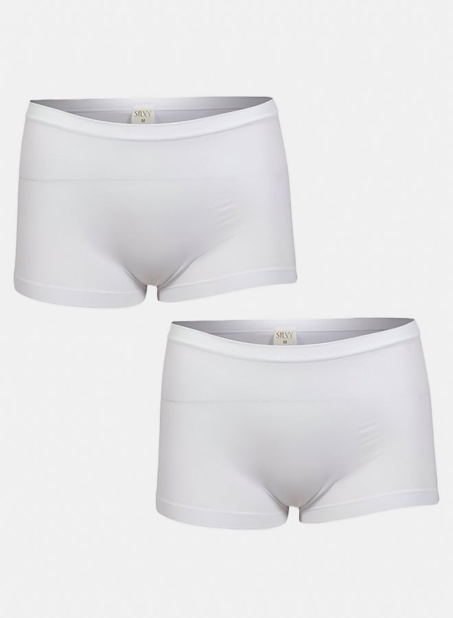 Silvy Set Of 2 Pieces Extreme Short Girls Lycra Underwear For Girls - Image 1