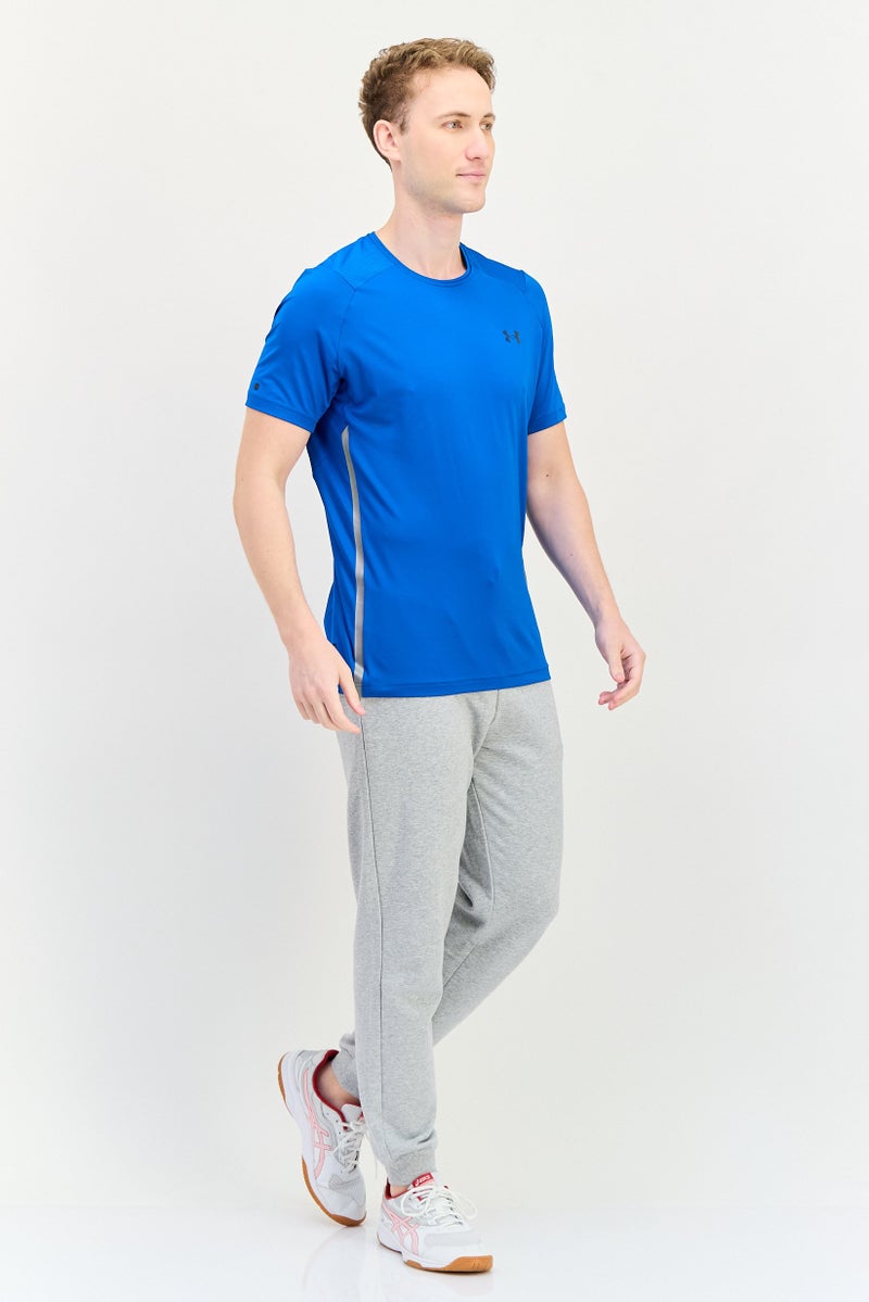UNDER ARMOUR Men Sportswear Fit Training T-Shirt , Blue - Image 2